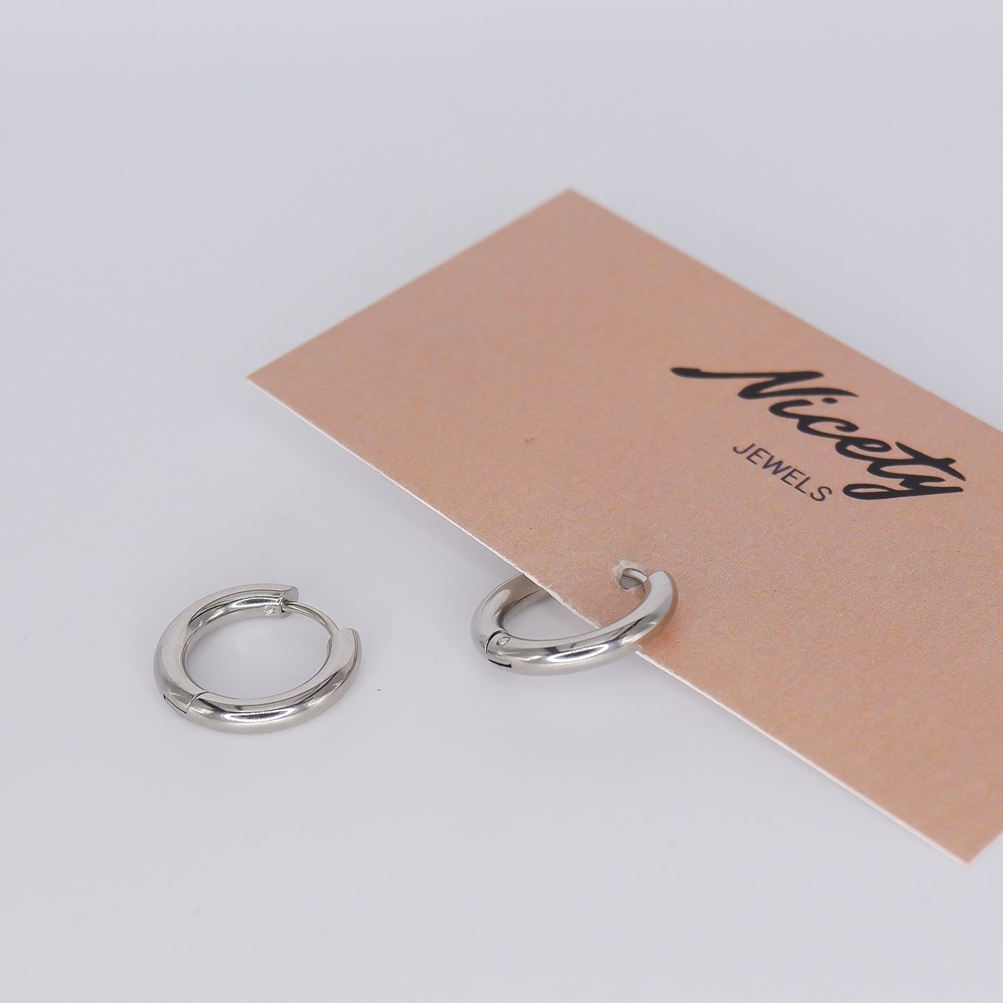 Argola Aço Lisa 3mm