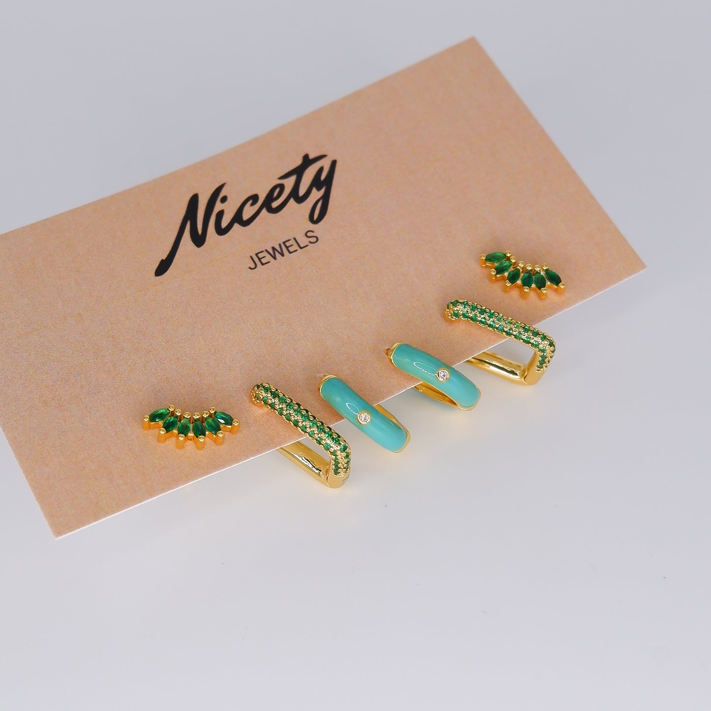 Pack Dourado e Verde