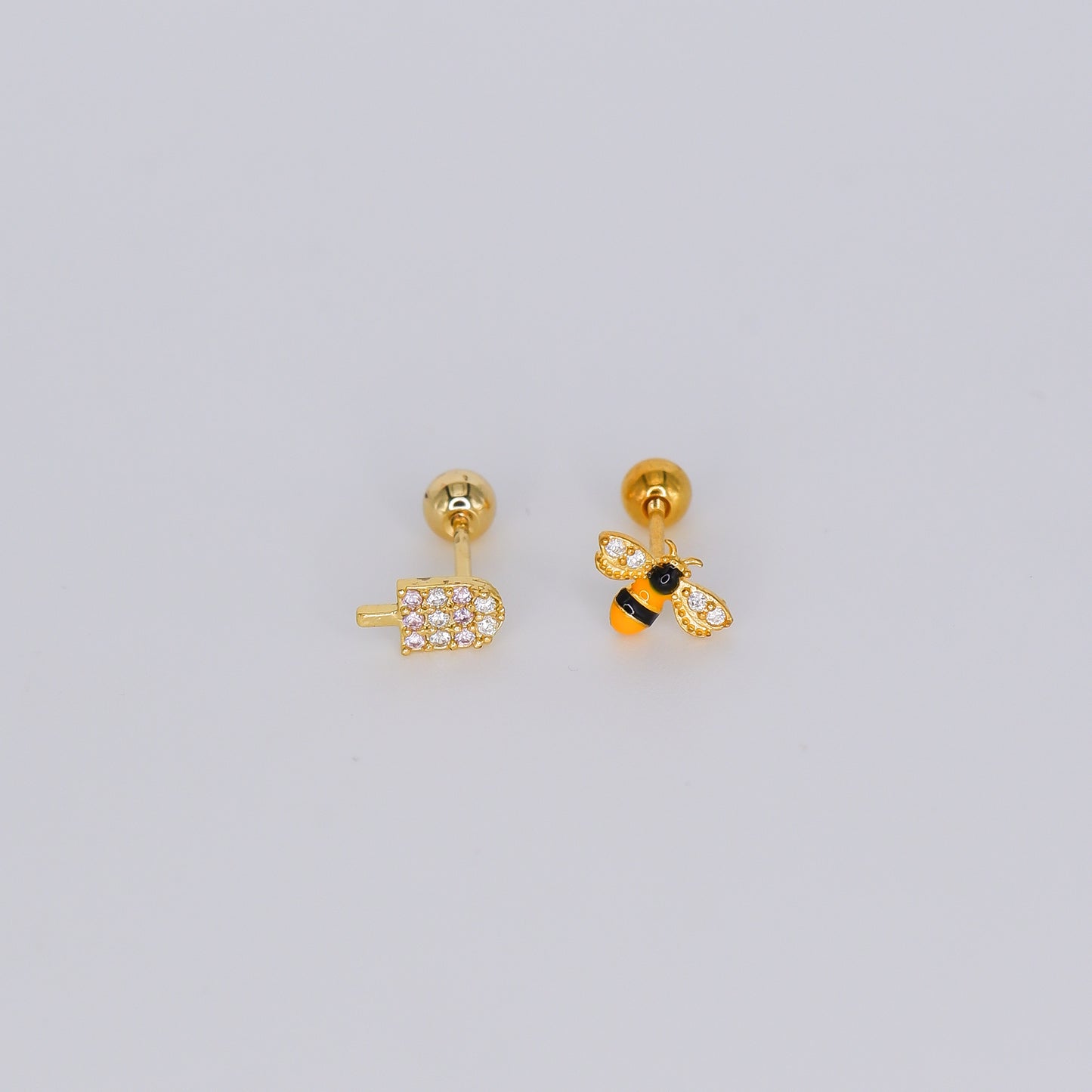 Piercing aperta atrás Abelha e Gelado