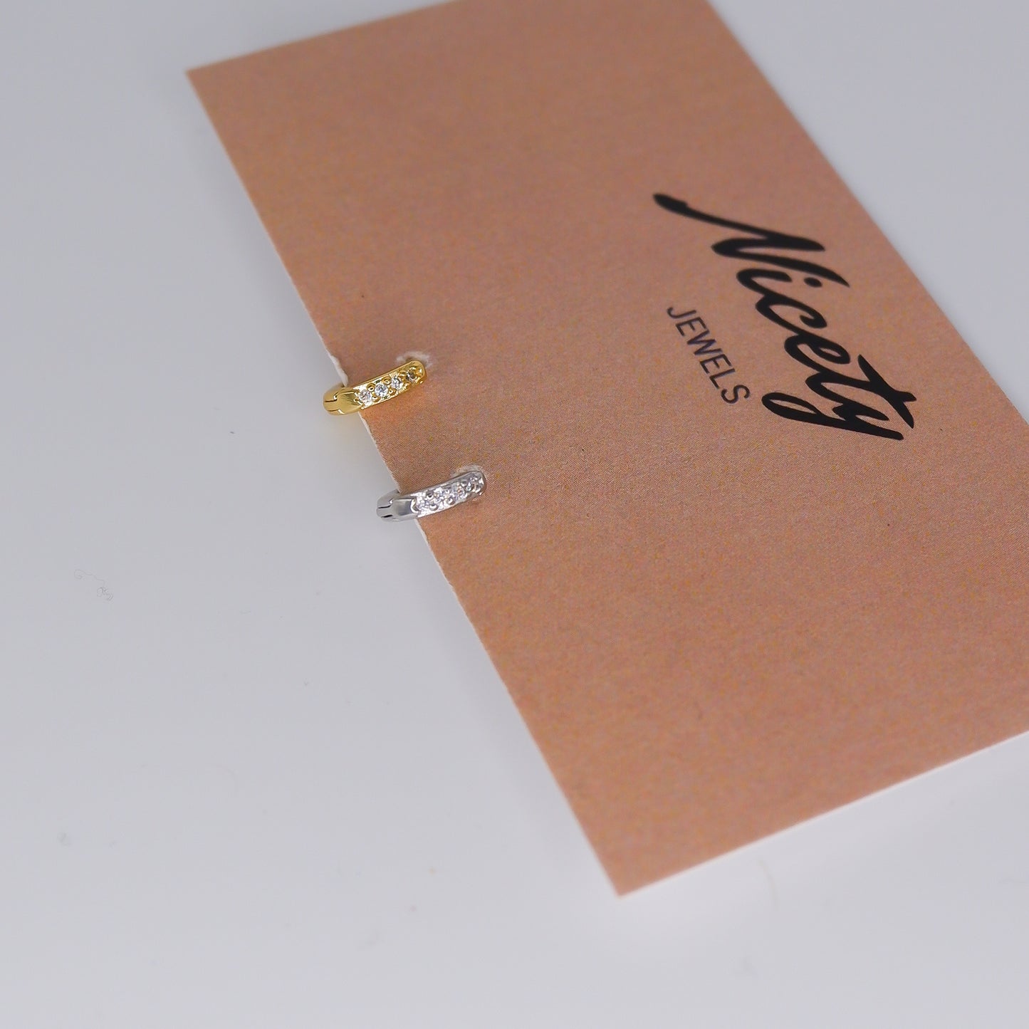 Mini Argola 4,5mm S925 Transparentes