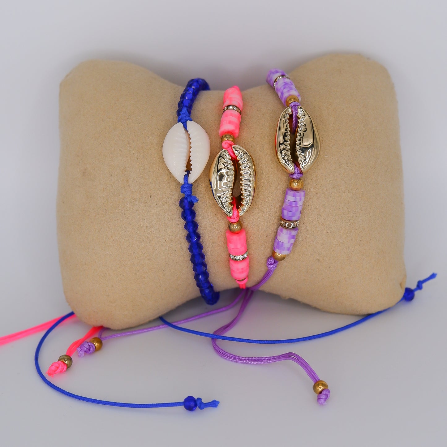 Pulseira Pé em Fio Beijinho Ajustáveis