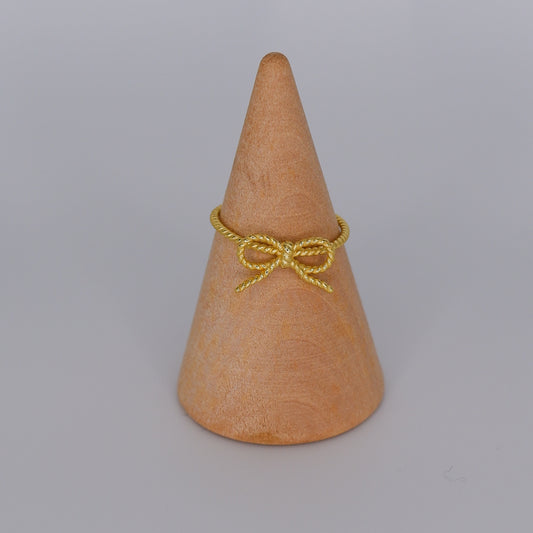 Anel S925 Ajustável Laço