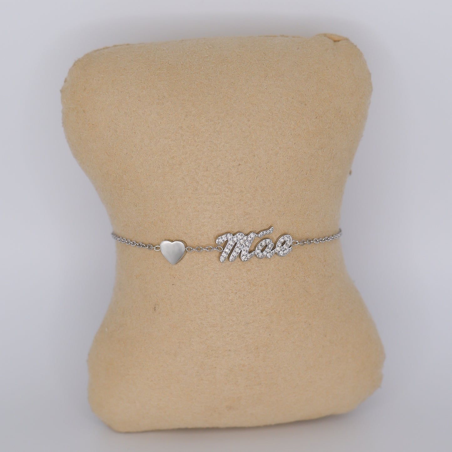 Pulseira Aço Inoxidável Mãe