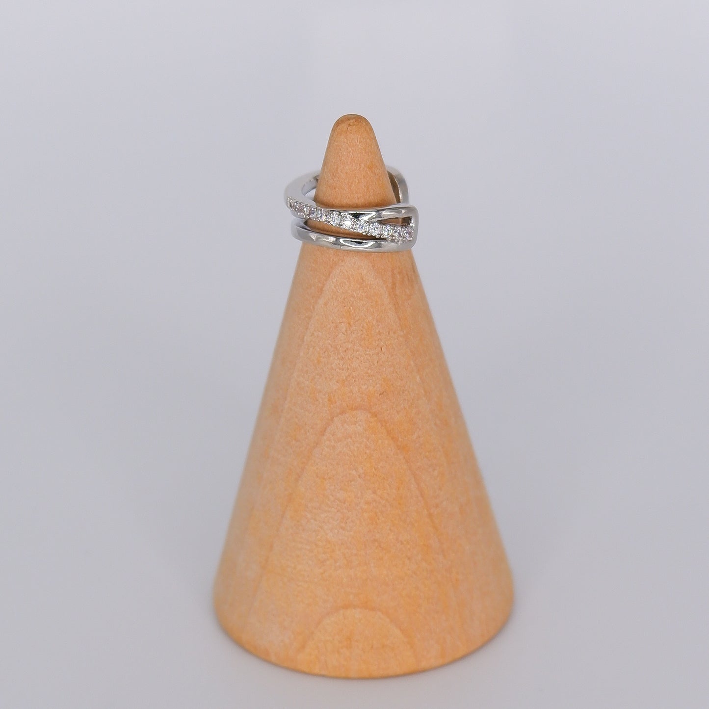 Earcuff Prateado Riscas