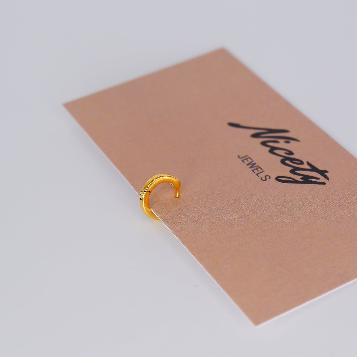 Mini Argola 6,5mm Aço Inoxidável Básicas