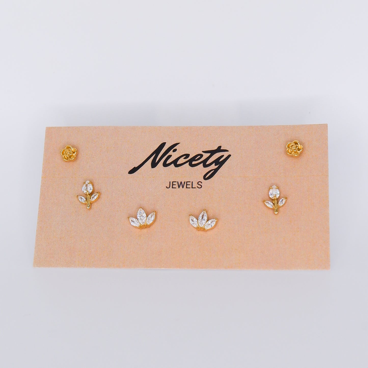 Pack Dourado e Transparente