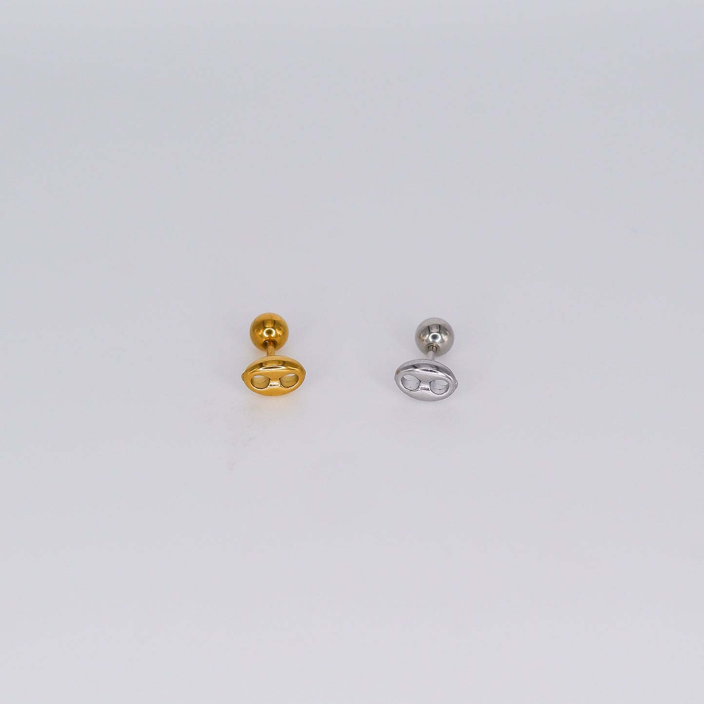 Piercing Aço Inoxidável Botão
