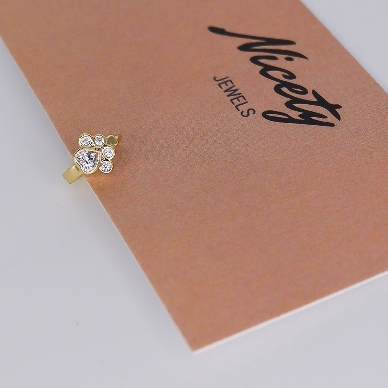 Mini Argolas 7mm Hipoalergénicas Pata