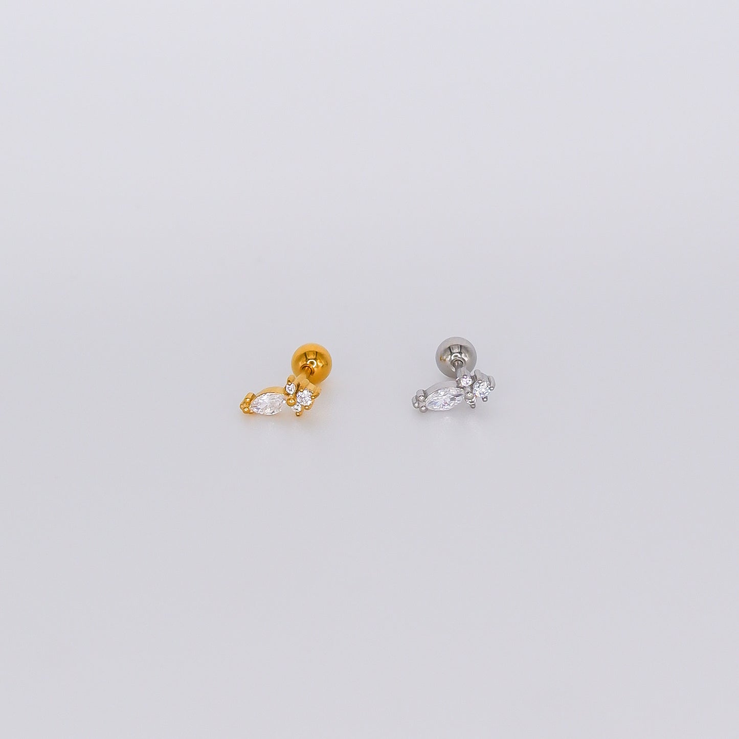Piercing Aço Inoxidável Brilho Maior