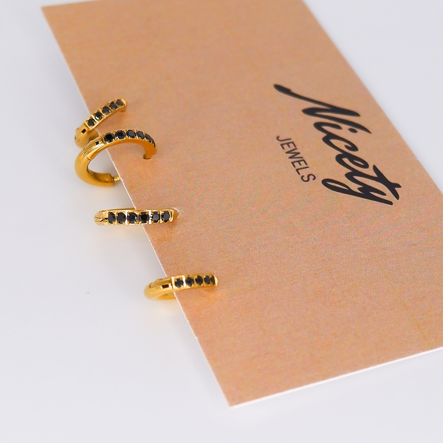 Pack Dourado Básico Pretas