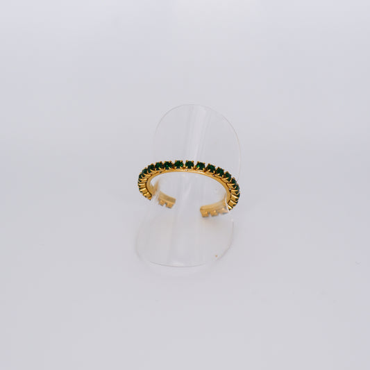 Anel Ajustável Riviera Verde