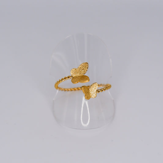 Anel Ajustável Borboletas