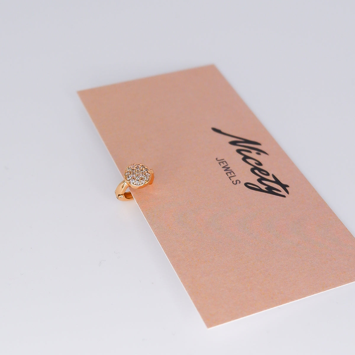 Mini Argola 7,5mm Aço Inoxidável Bola