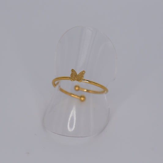 Anel Ajustável Borboleta