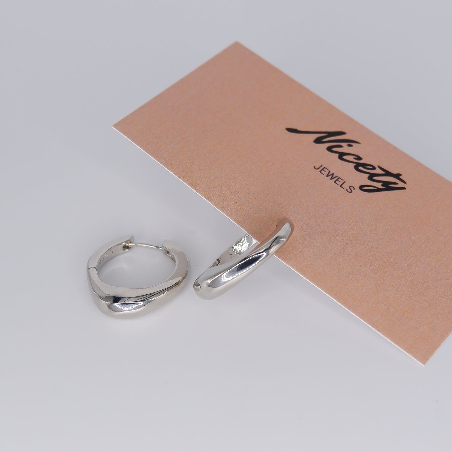 Argola S925 Prateada