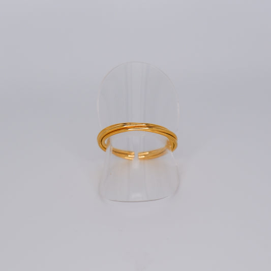 Anel Ajustável Dourado