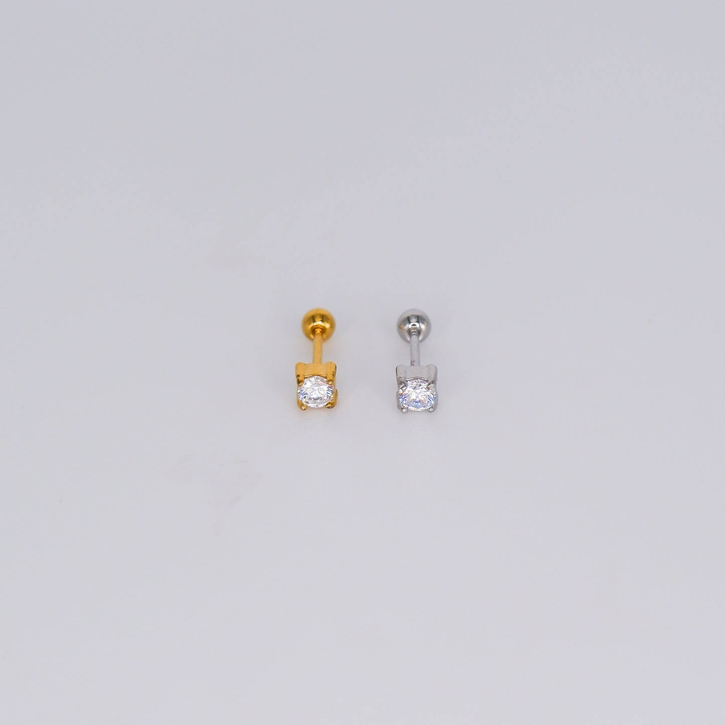 Piercing Aço Inoxidável Ponto de Luz 3mm