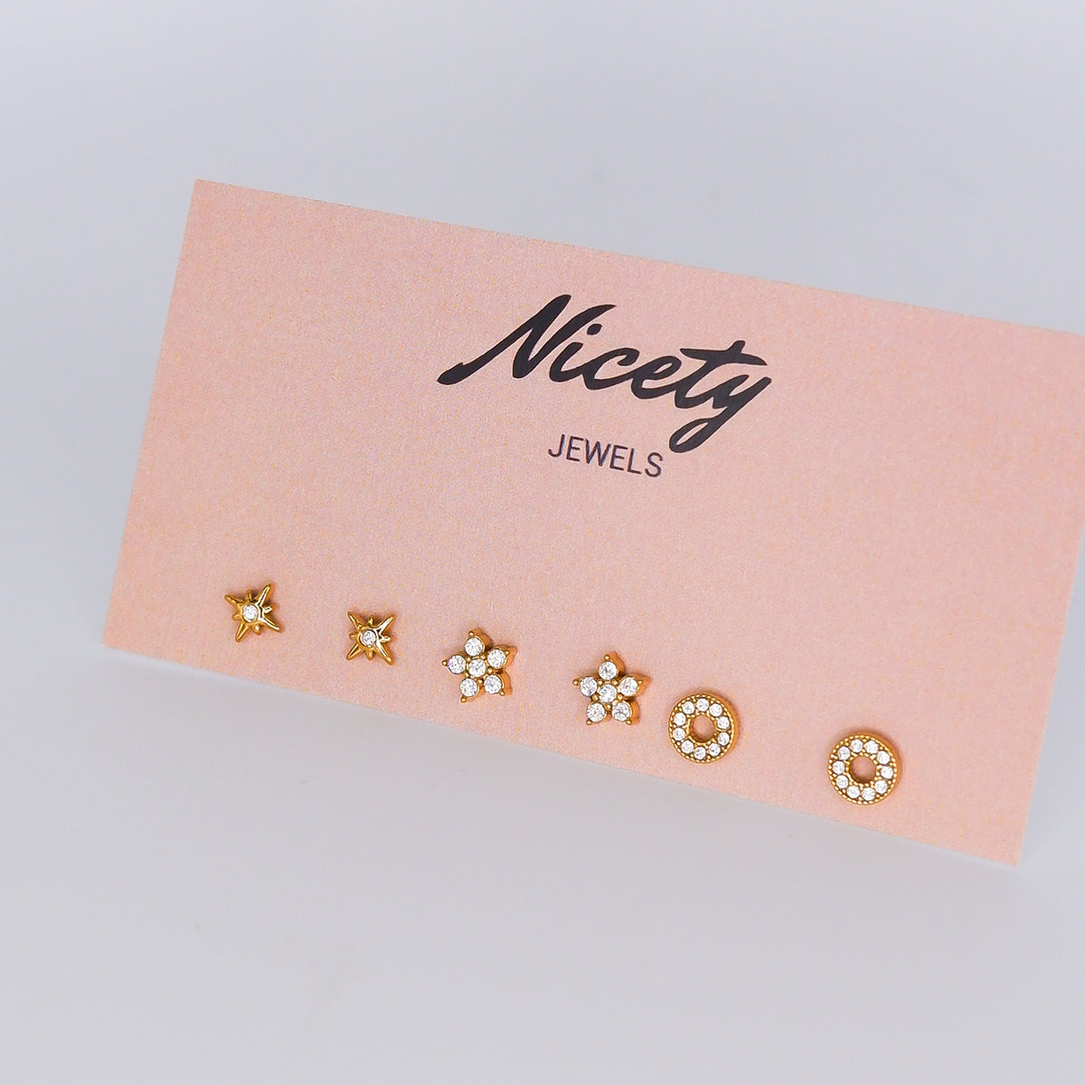 Pack Dourado Estrelas, Flores e Bolas