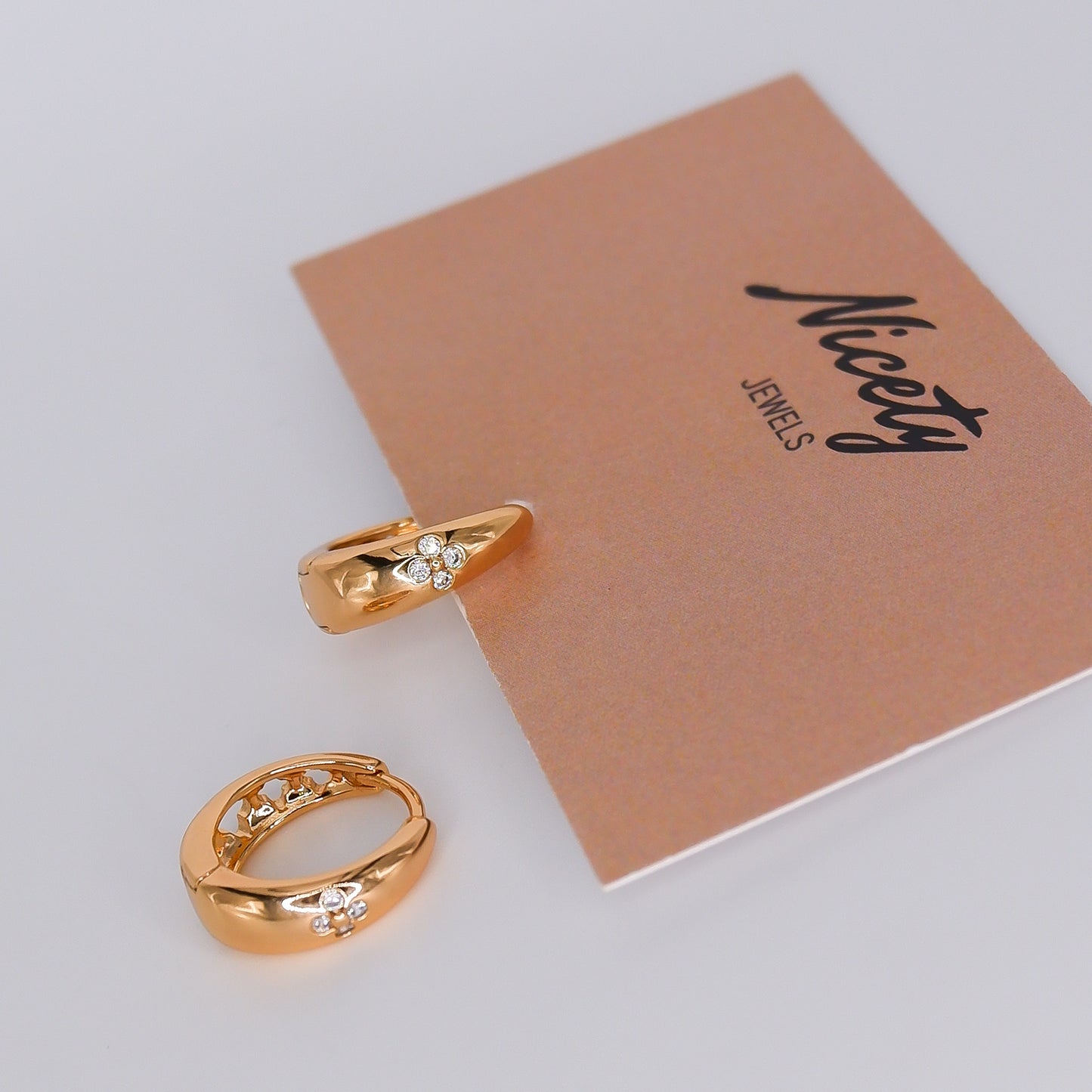 Argola Hipoalergénica 1 Flor