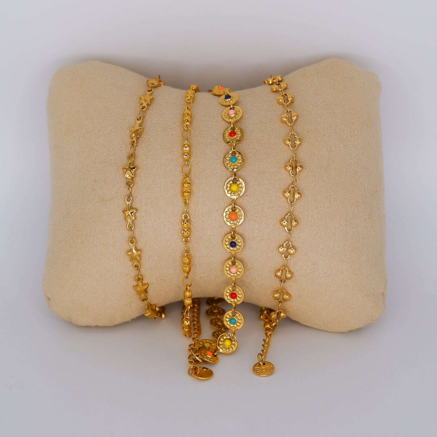 Pulseira Pé Dourada