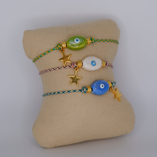 Pulseira Regulável Link & Love Olho