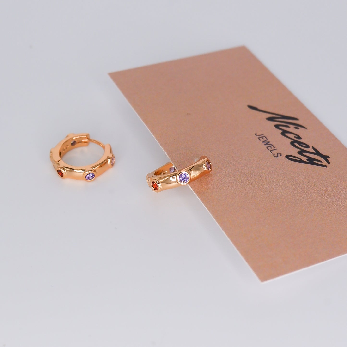 Argola Hipoalergénica Bolas Colorida