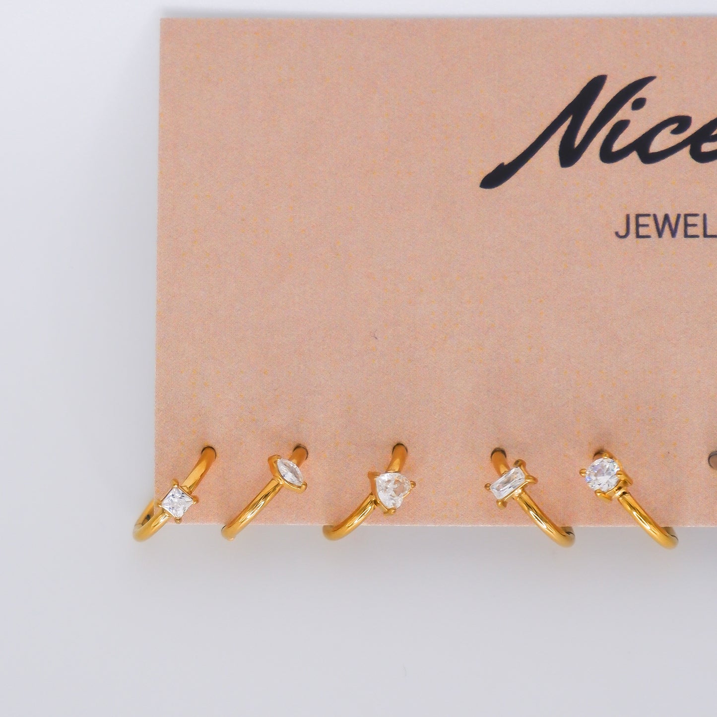 Argola Aço Inoxidável Dourada