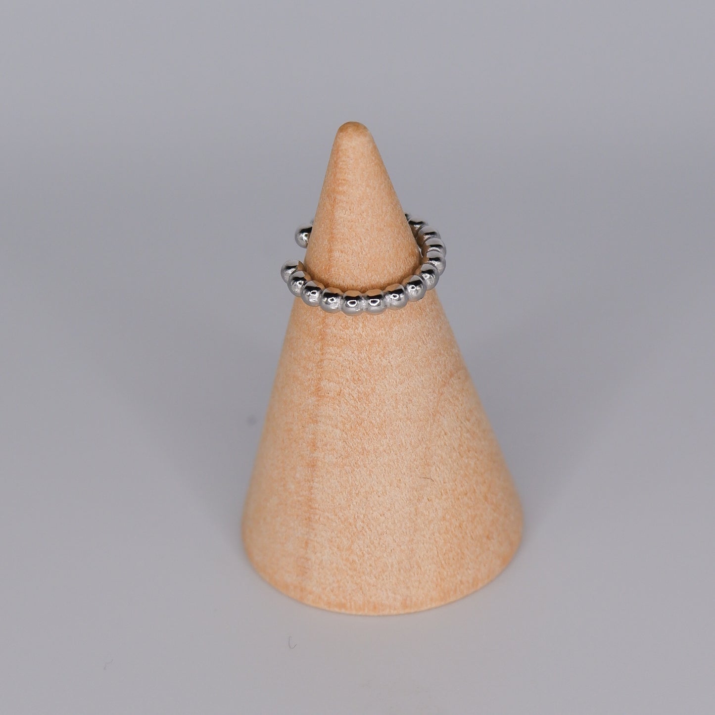 Earcuff Prateada Bolinhas
