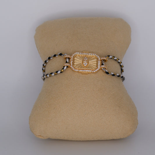 Pulseira Cobre c/ Banho de Ouro