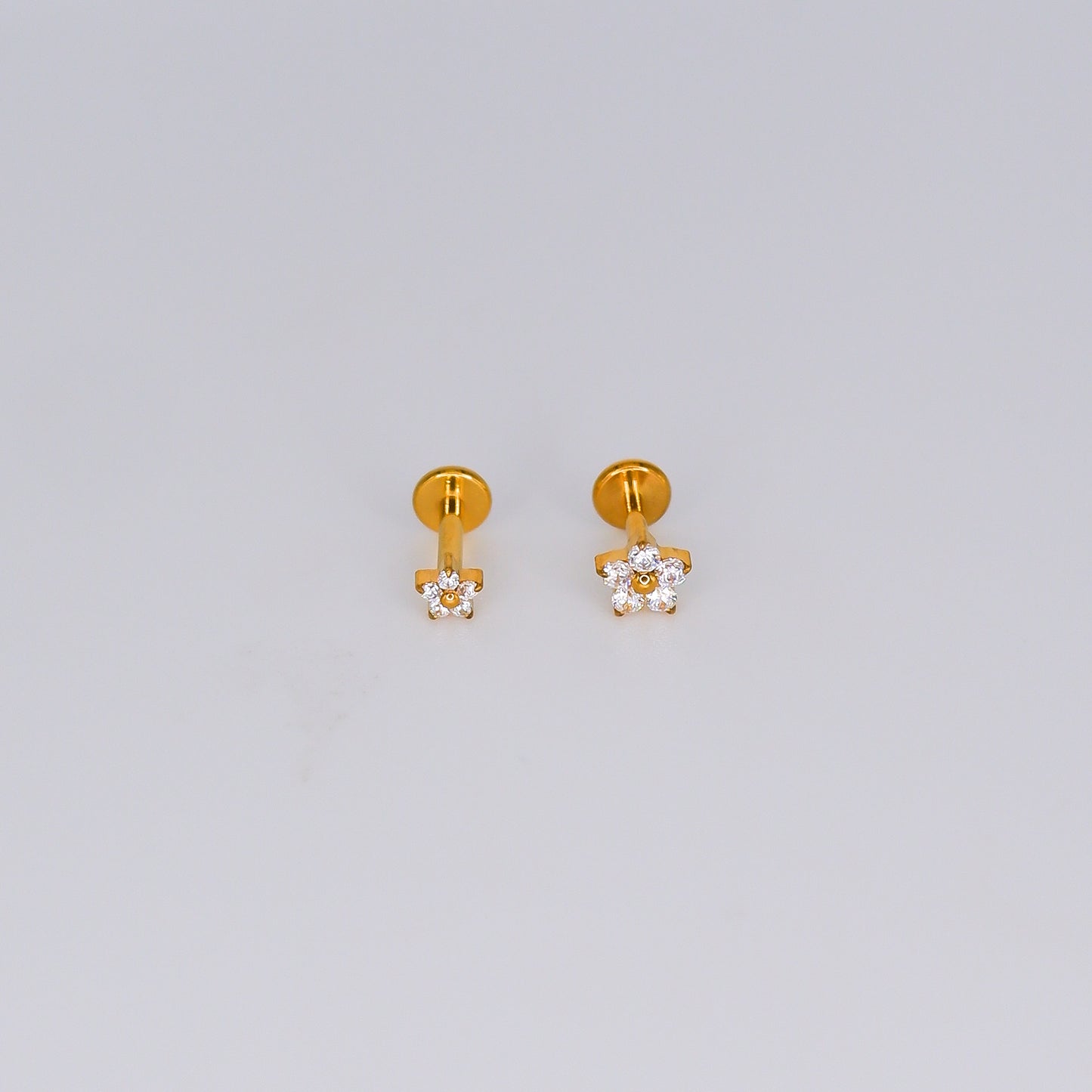 Piercing Achatado Flor