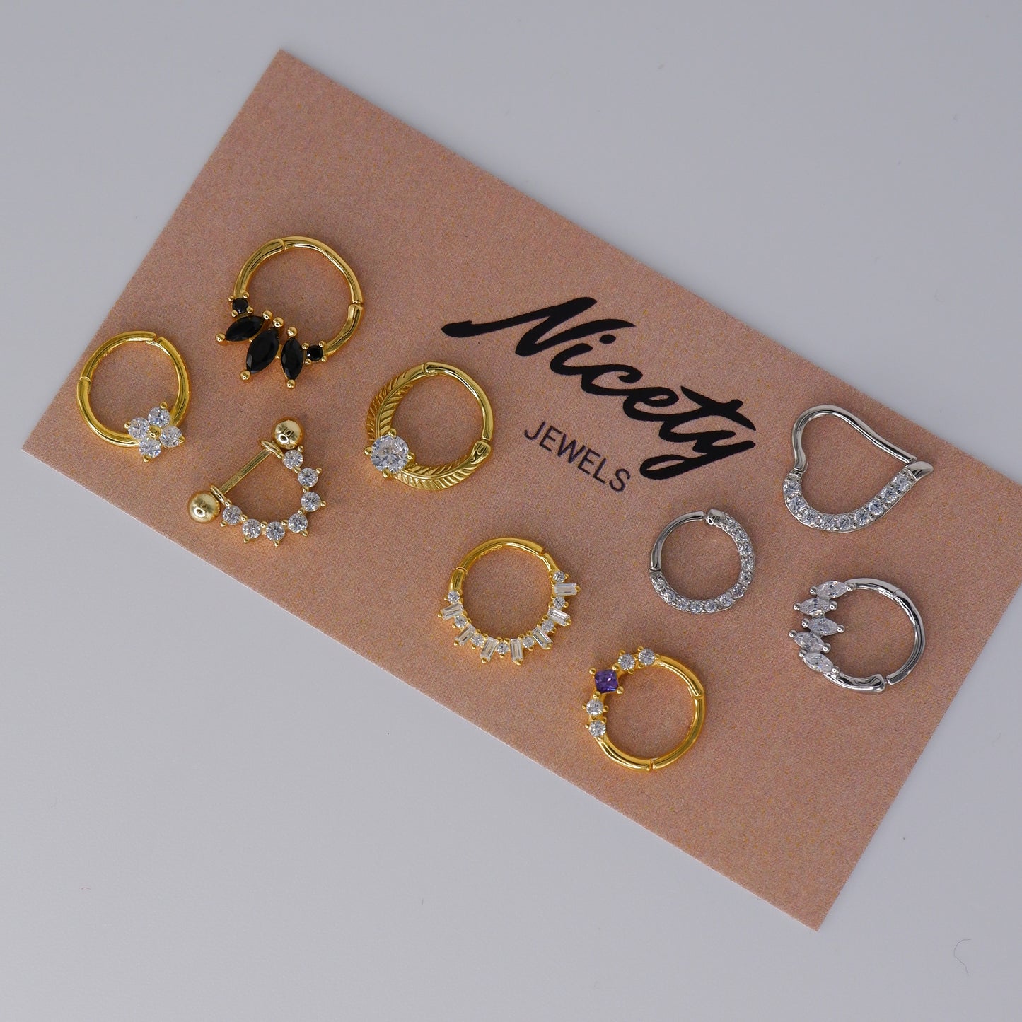 Piercing Daith Prata S925