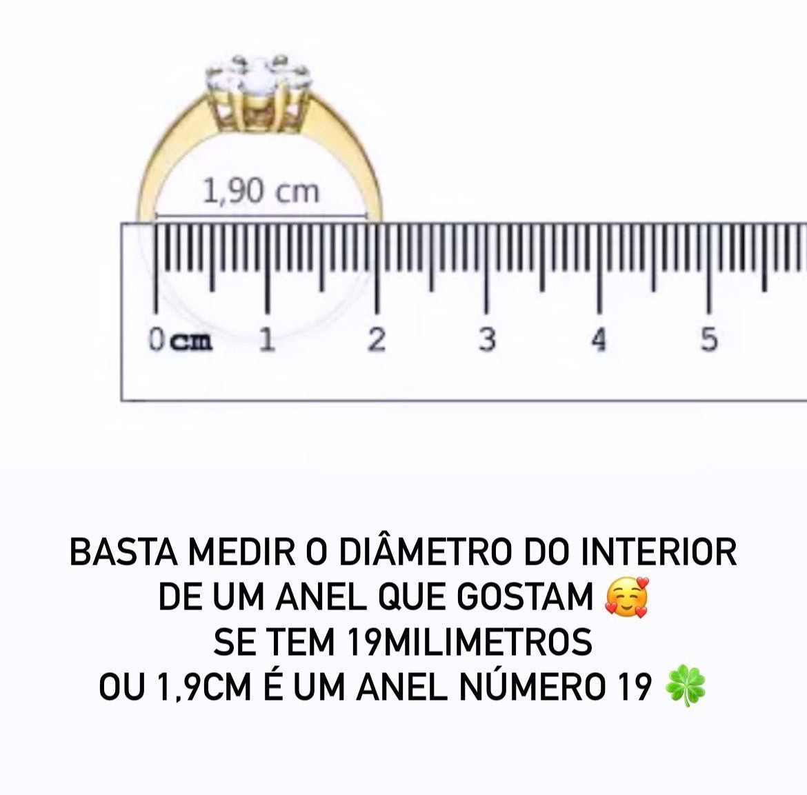 Anel Corações Transparentes