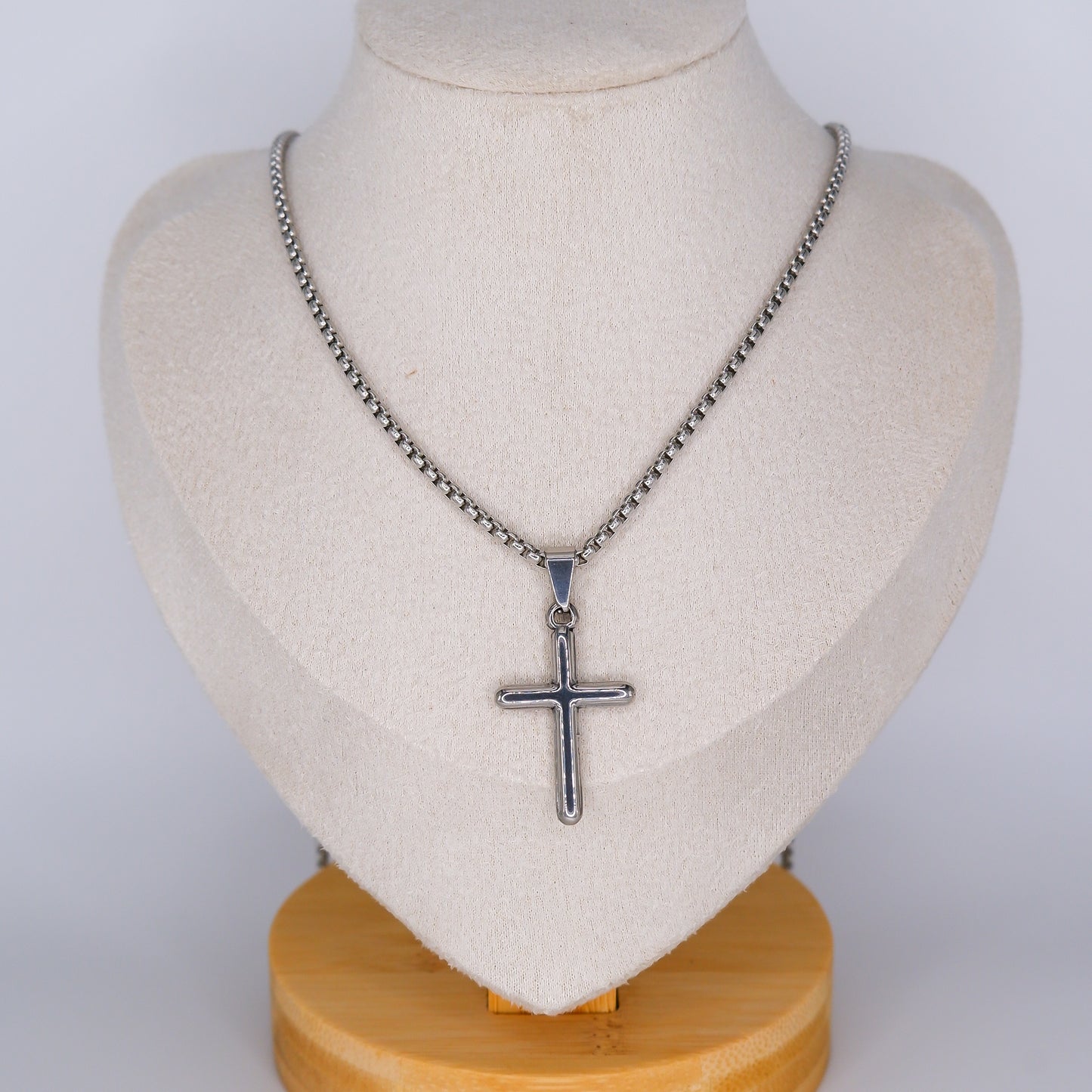 Colar de Homem Cruz
