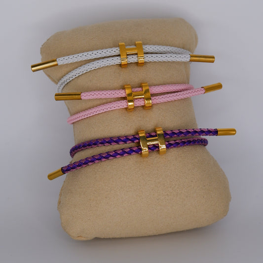 Pulseira H Ajustável
