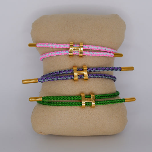 Pulseira H Ajustável