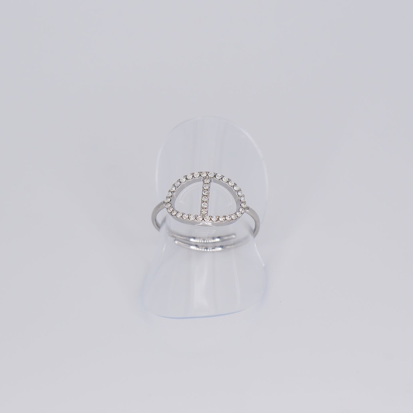 Anel Ajustável Bola com Risco