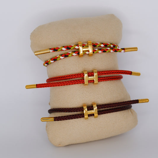 Pulseira H Ajustável