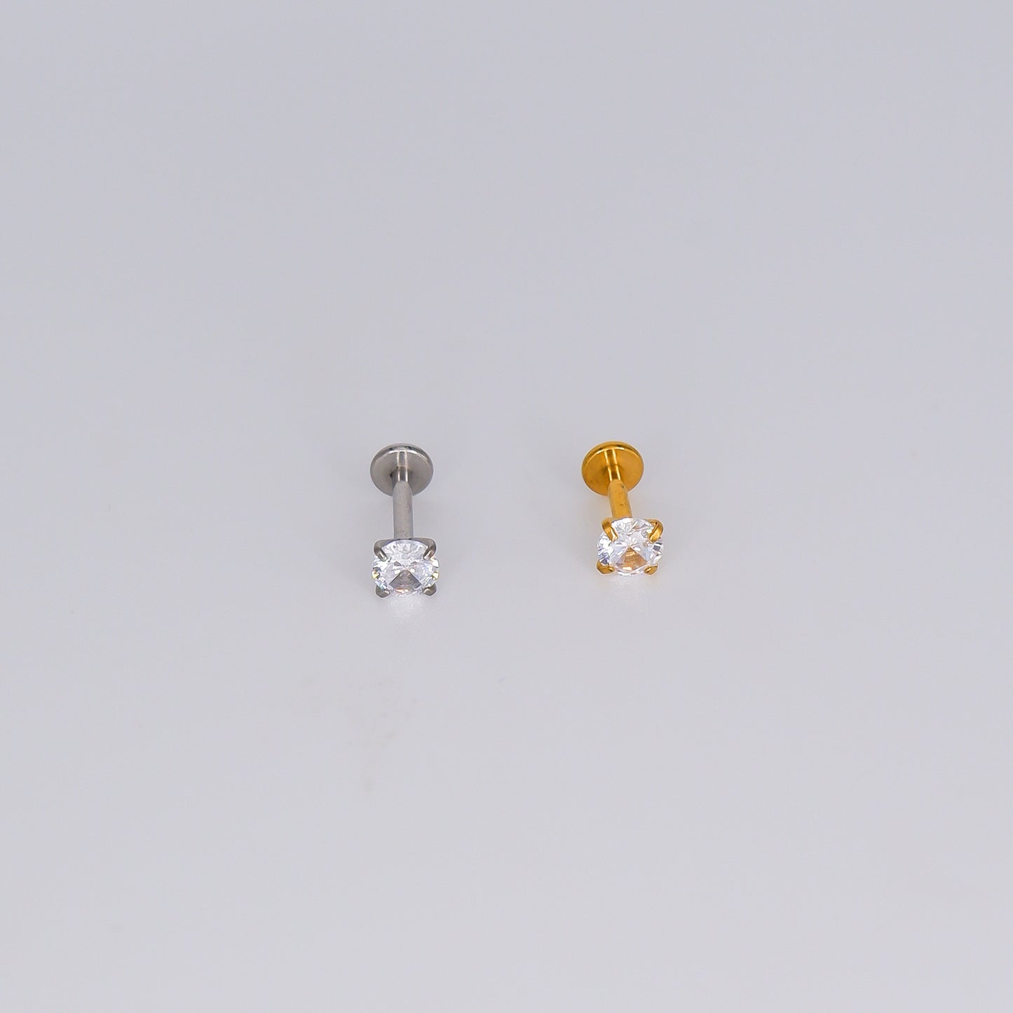 Piercing Achatado Brilhante