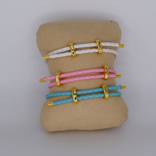 Pulseira Ajustável Entrançada