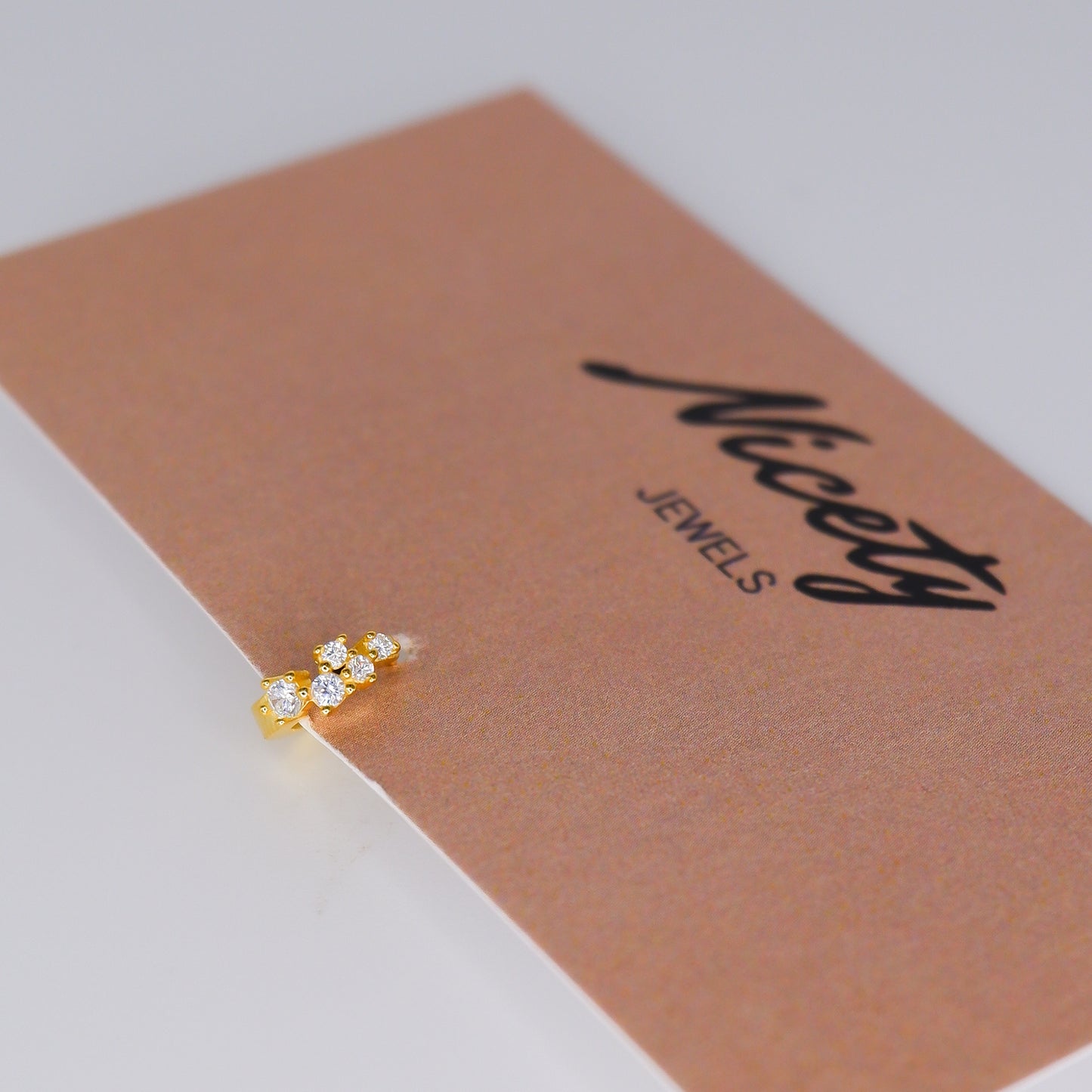 Mini Argola 5mm S925 Dourada