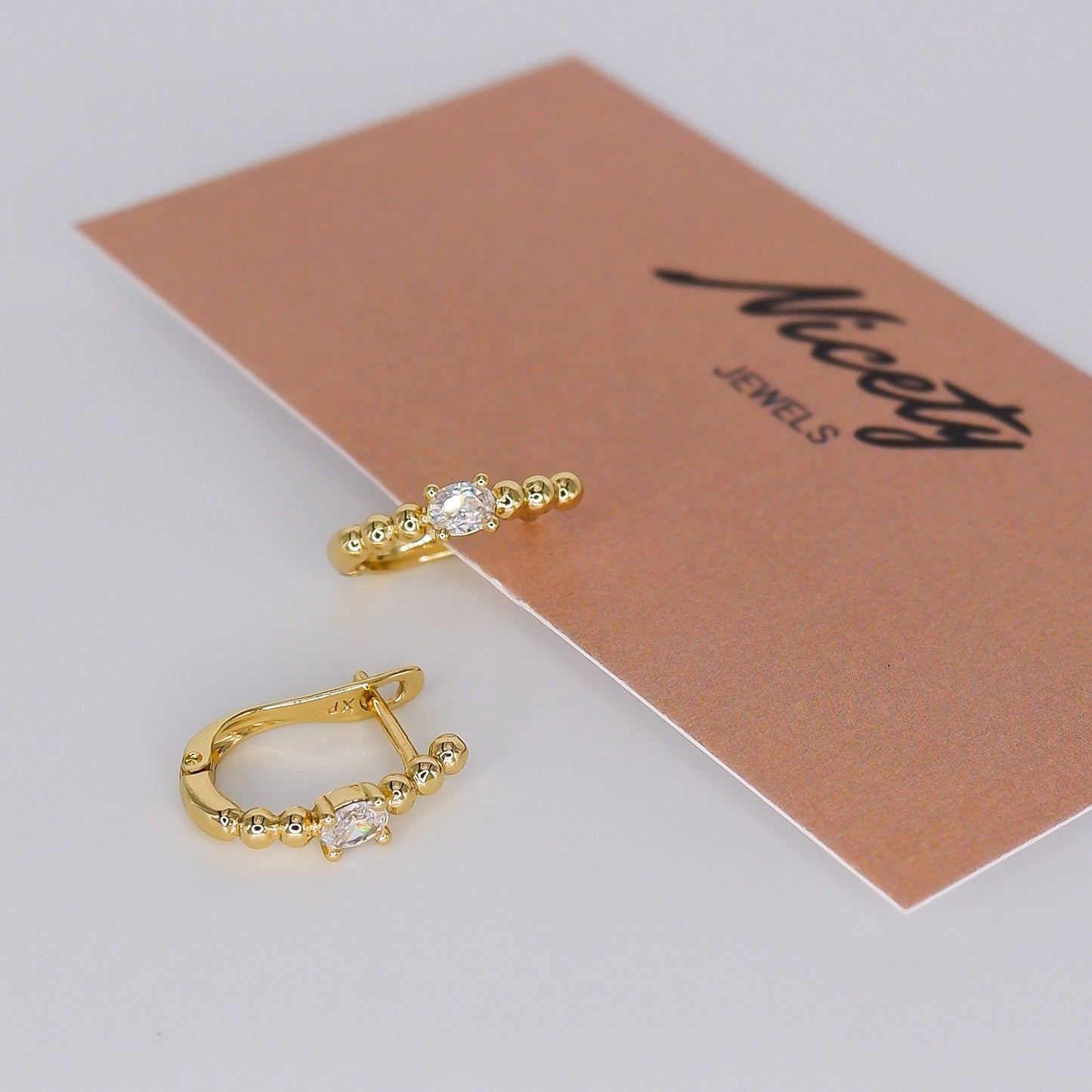 Argola Dourada 1 Brilho