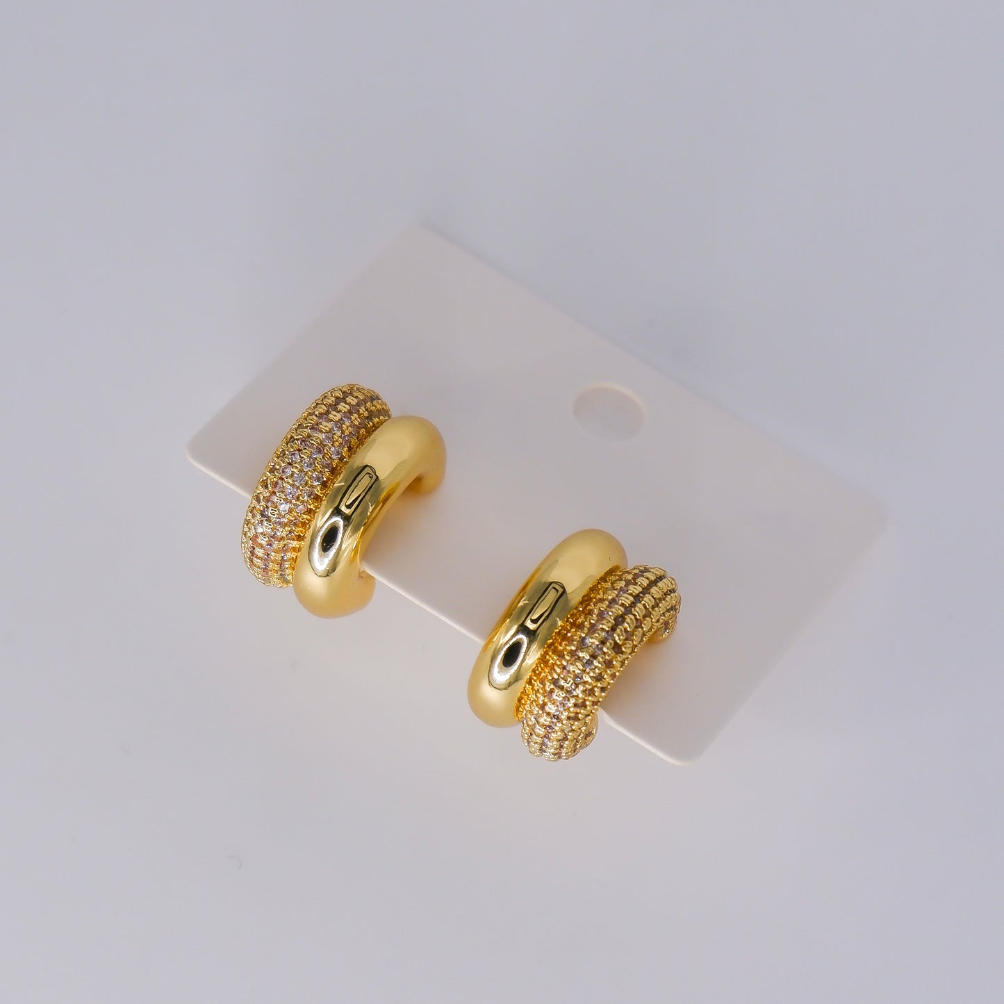 Argola de Espeto Dupla com Brilhos