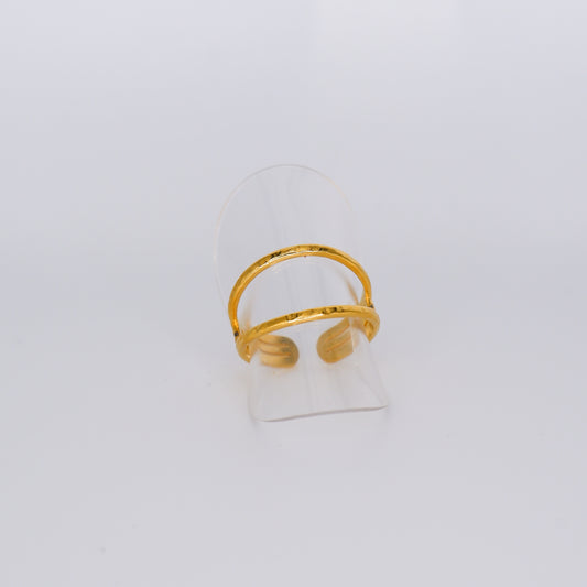 Anel Ajustável Dourado