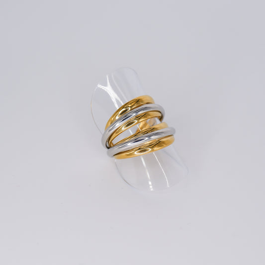 Anel Bicolor