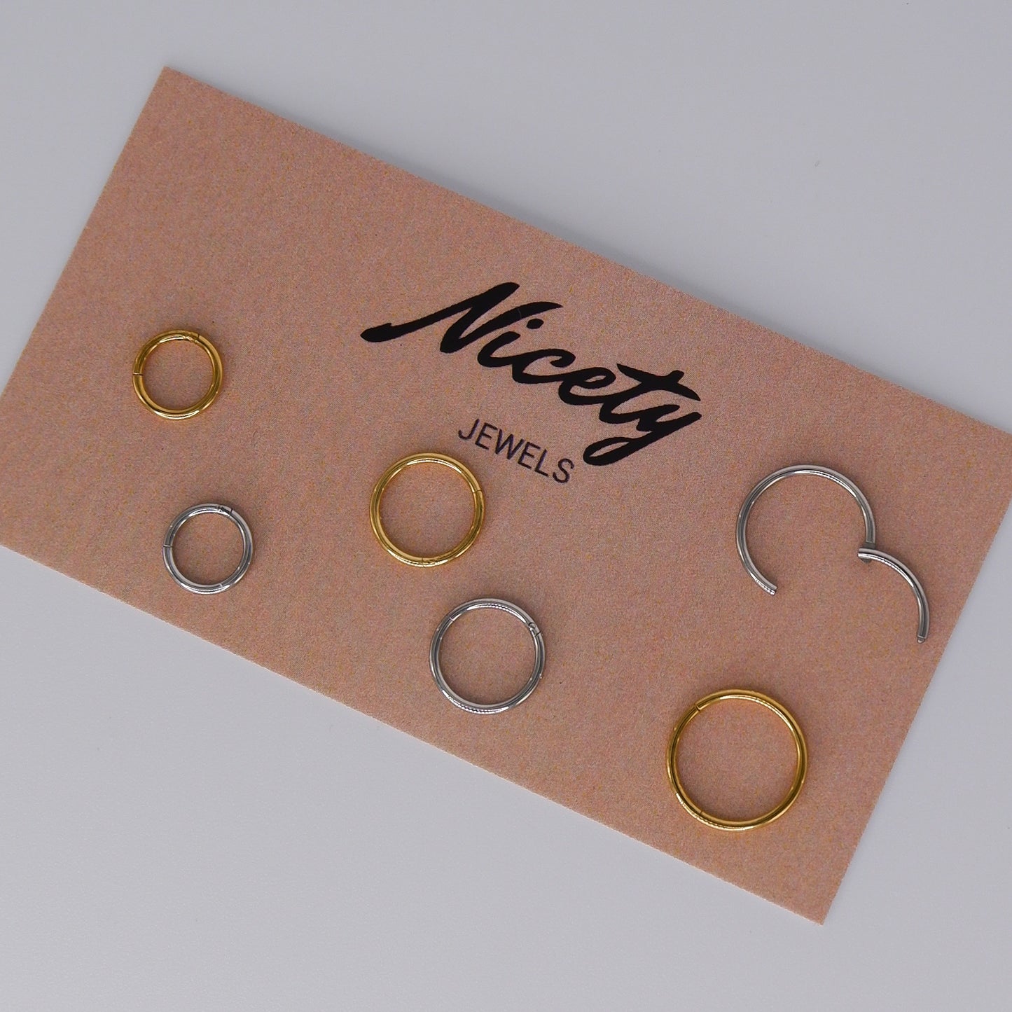Piercing Aço Inoxidável Antialérgico 316L Unidade