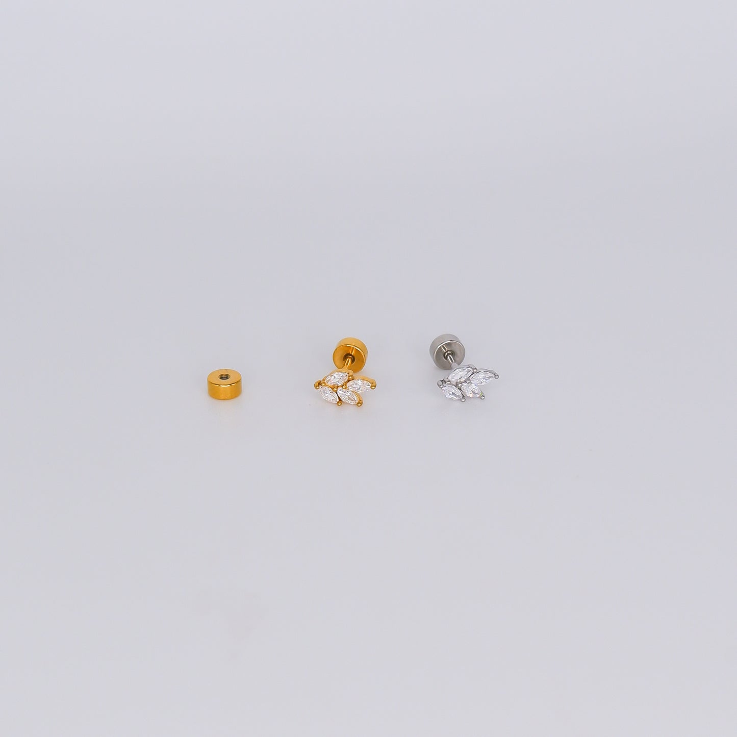 Piercing Aço Inoxidável Folha