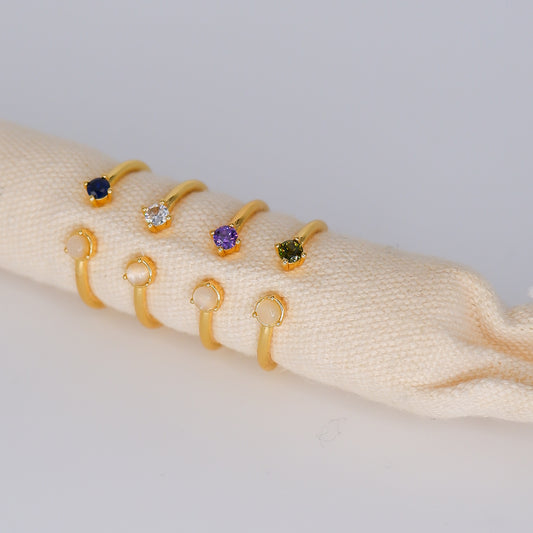 Aneis Ajustáveis com Brilhos