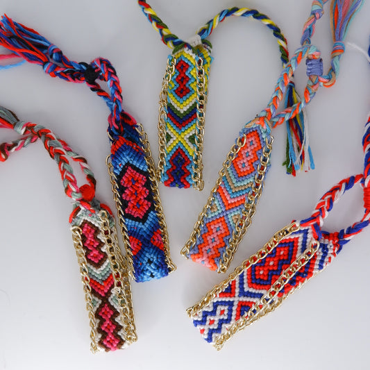 Pulseira Tecido Ajustável