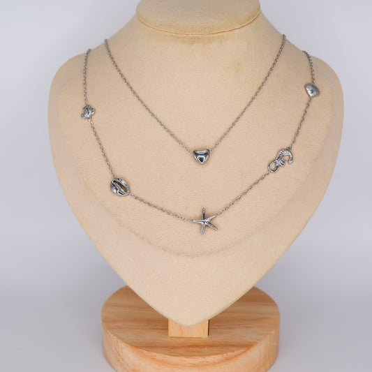 Colares Coração e Estrela do Mar