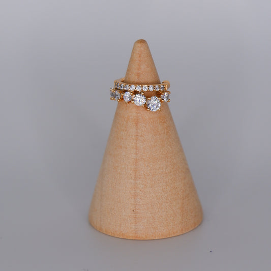 Earcuff Hipoalergénica Transparente